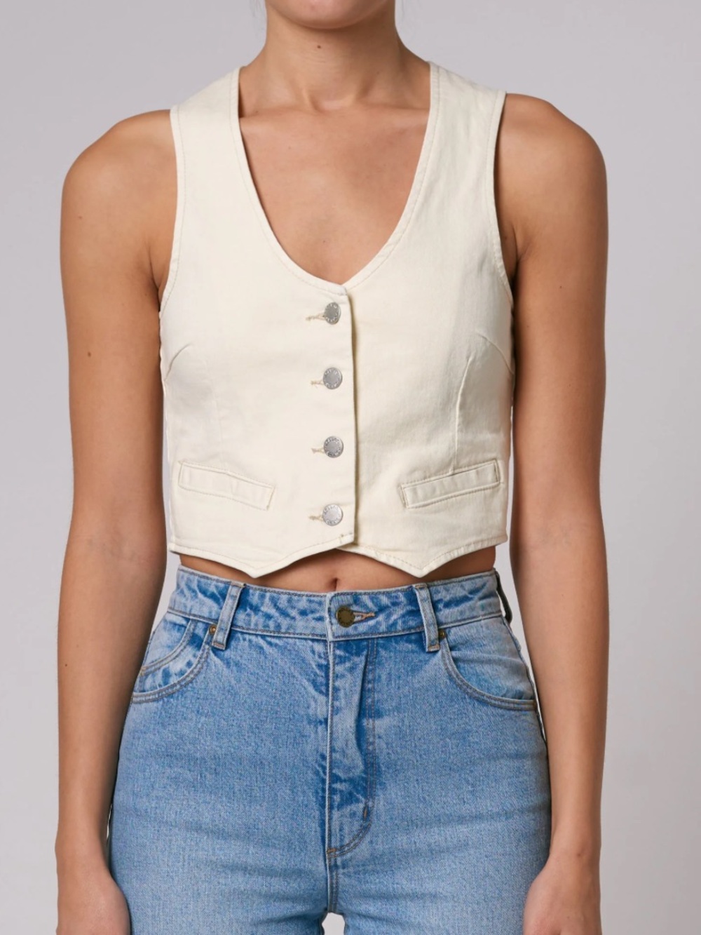 NWOT Rolla’s Denim Top
